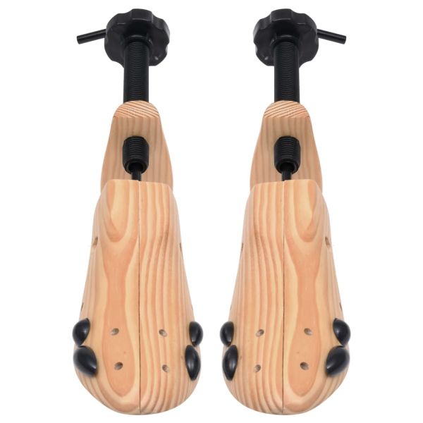 Калъпи за обувки, 2 чифта, размер 41-46, борово дърво масив