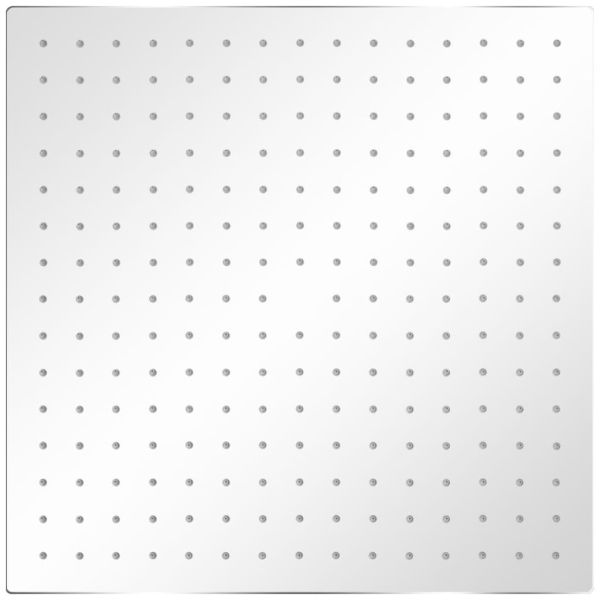 Душ пити от неръждаема стомана, 2 бр, 40x40 cм