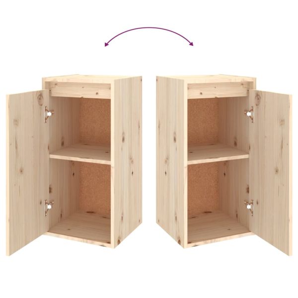 ТВ шкафове, 4 бр, бор масив