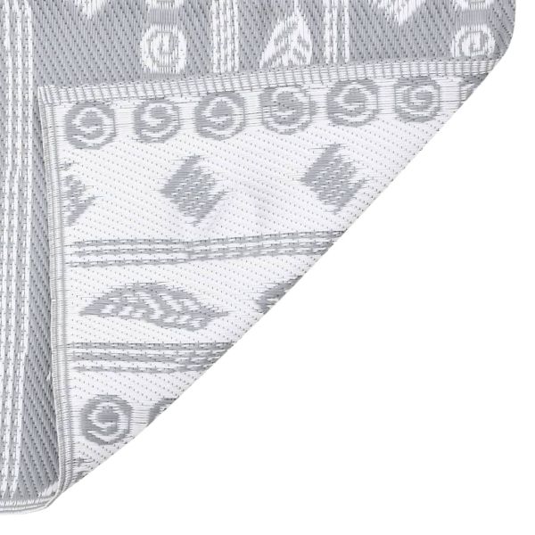 Килим за открито, ARAKIL сив, 160x230 см, PP