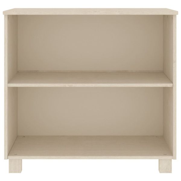 Сайдборд HAMAR, меденокафяв, 85x35x80 см, борово дърво масив