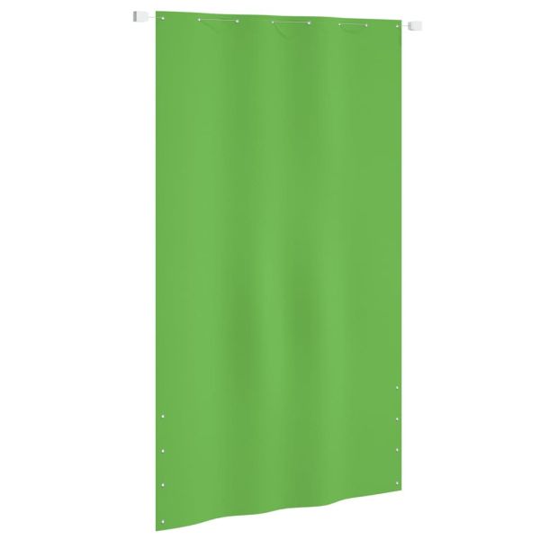 Балконски параван, светлозелен, 140x240 см, оксфорд плат