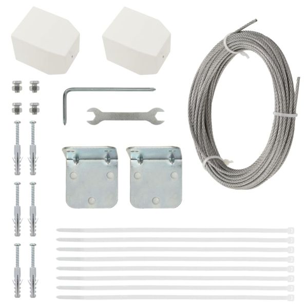 Балконски параван, светлозелен, 160x240 см, оксфорд плат