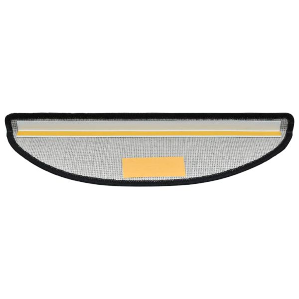 Изтривалки за стълби, 10 бр., 56x17x3 см, антрацит, полукръгли