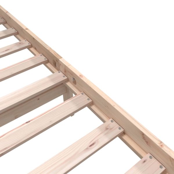 Рамка за легло, бор масив, 160х200 см