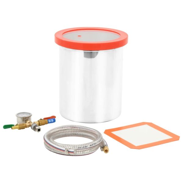 Вакуумна камера, неръждаема стомана, 11,42 л