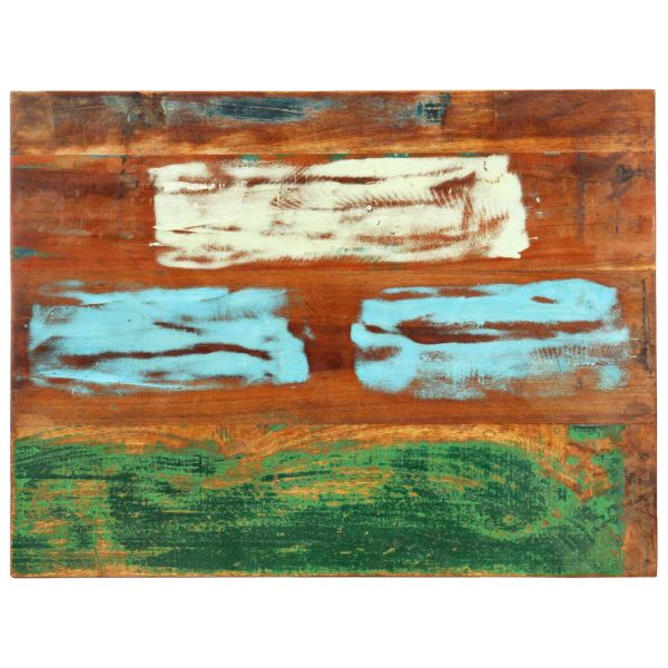 Правоъгълен плот за маса, 60x80 см, 25-27 мм, регенериран масив