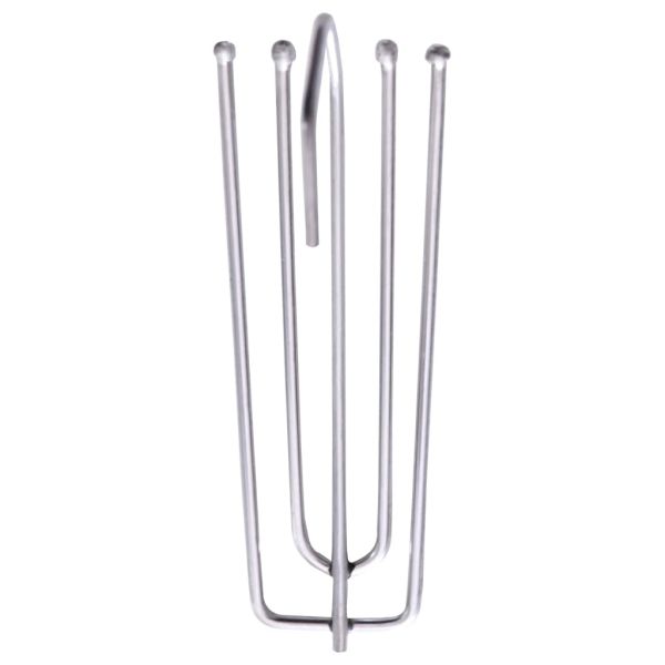 Затъмняващи завеси с куки, 2 бр, сиви, 140x245 см