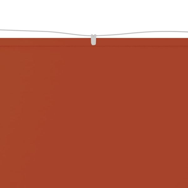 Вертикален сенник, теракота, 180x1000 см, оксфорд плат
