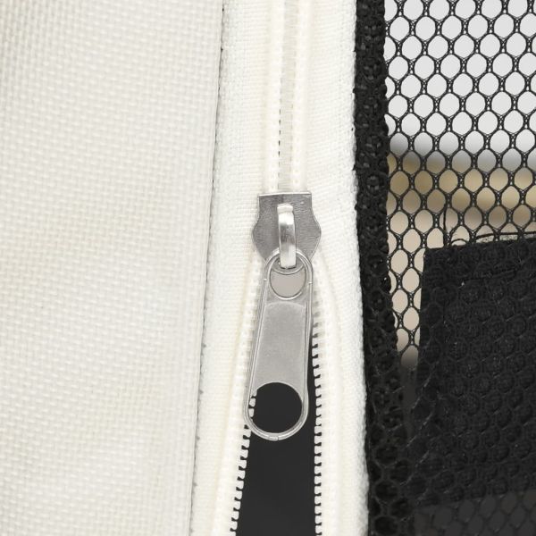 Сгъваема кучешка кошара с чанта за носене, синя, 145x145x61 см