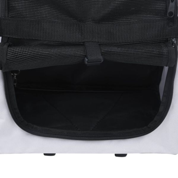 Сгъваема мултифункционална количка за домашни любимци, сива