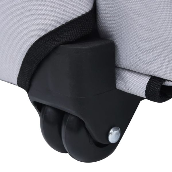 Сгъваема мултифункционална количка за домашни любимци, сива