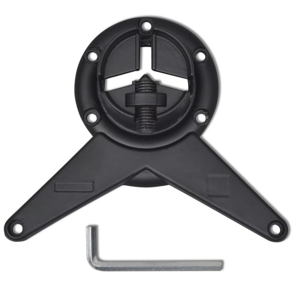 4 крака за регулиране на височината на маси, черно, 1100 мм