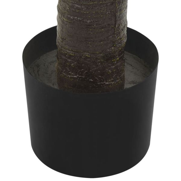 Изкуствена финикова палма със саксия, 305 см, зелена