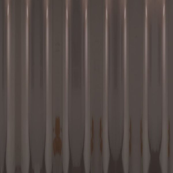 Покривни панели 12 бр поцинкована стомана кафяви 100х36см