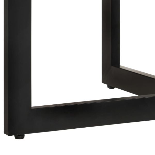 Трапезна маса, 110x75 cм, регенерирано дърво масив