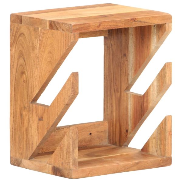 Стенна стойка за скейтборд, 25x20x30 см, акация масив