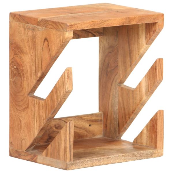 Стенна стойка за скейтборд, 25x20x30 см, акация масив