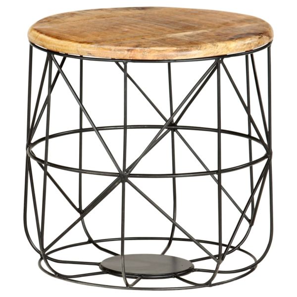 Маси за кафе, 2 бр, мангово дърво масив