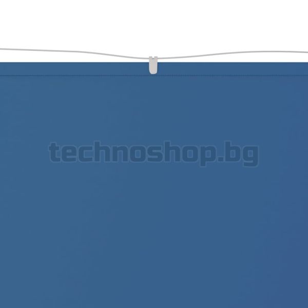 Вертикален сенник, син, 60x270 см, оксфорд плат
