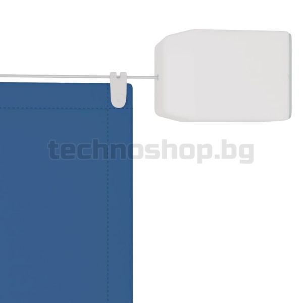 Вертикален сенник, син, 60x270 см, оксфорд плат