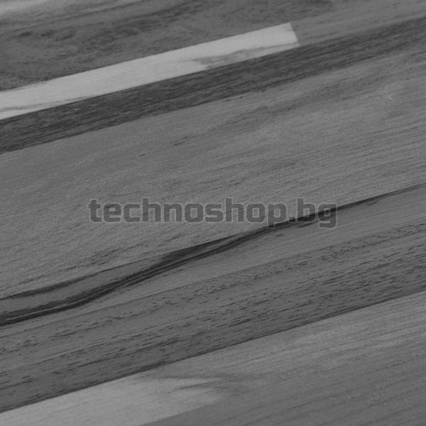 Самозалепващи подови дъски, PVC, 2,51 м², 2 мм, раирано сиво