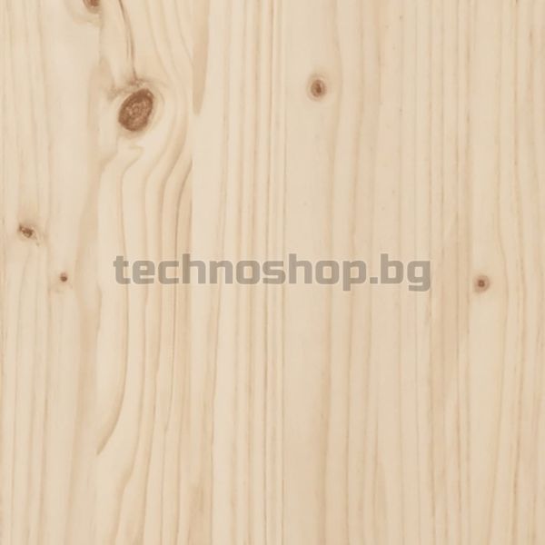 Рамка за легло, масивно дърво бор, 120x190 см, Small Double