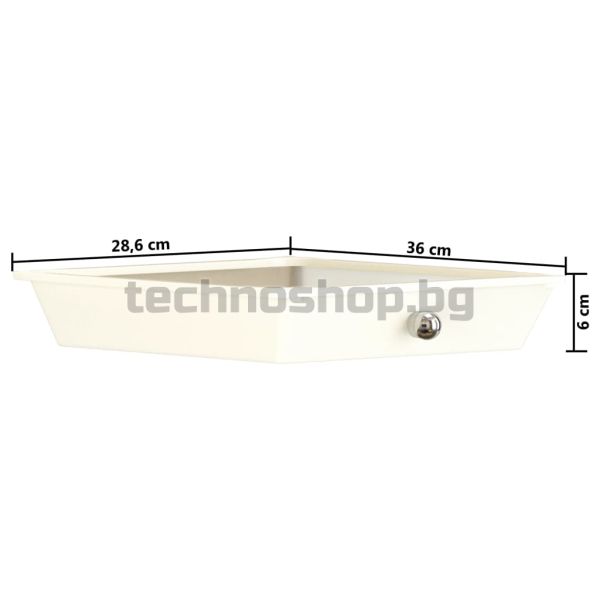 Мобилна количка за съхранение с 10 чекмеджета бяла пластмаса