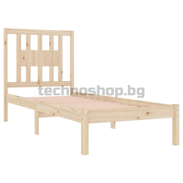Рамка за легло, бор масив, 90х200 см