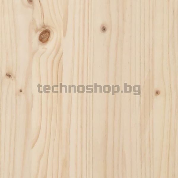 Рамка за легло, дърво масив, 90х200 см