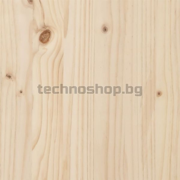 Рамка за легло, дърво масив, 100x200 см