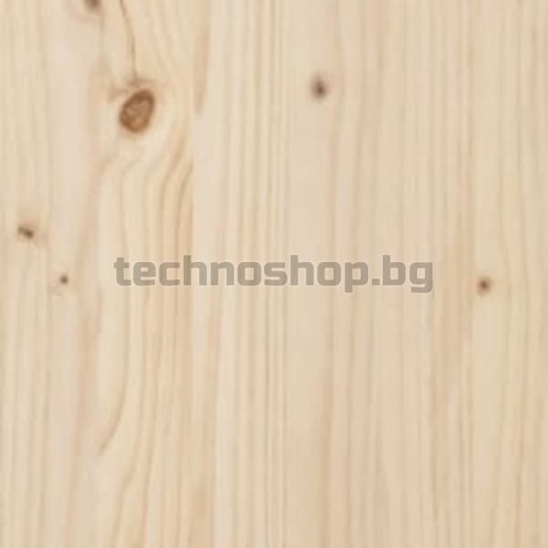 Рамка за легло, дърво масив, 200x200 см