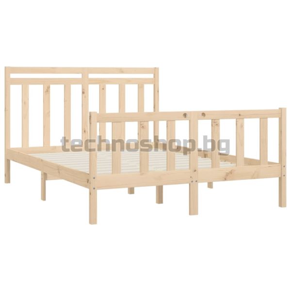 Рамка за легло, бор масив, 160х200 см