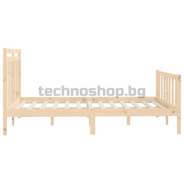Рамка за легло, бор масив, 160х200 см