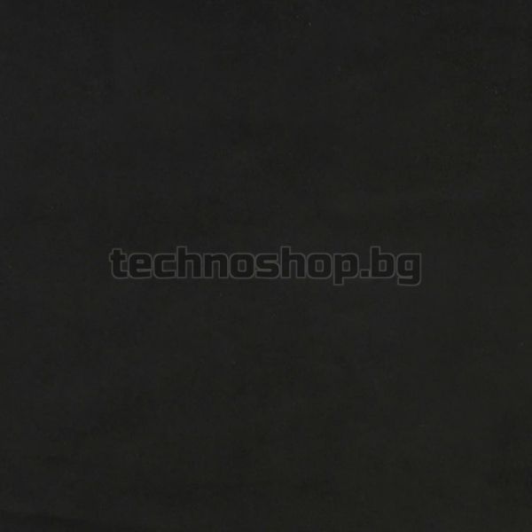 Релакс стол, черен, кадифе