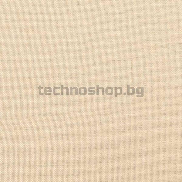 Стенни панели, 12 бр, кремави, 30x15 см, плат, 0,54 м²