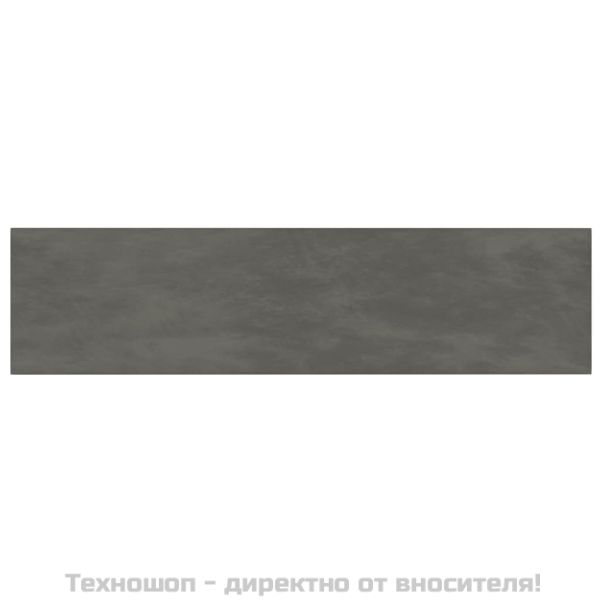 vСтенни панели, 12 бр, тъмносиви, 60x15 см, кадифе, 1,08 м²