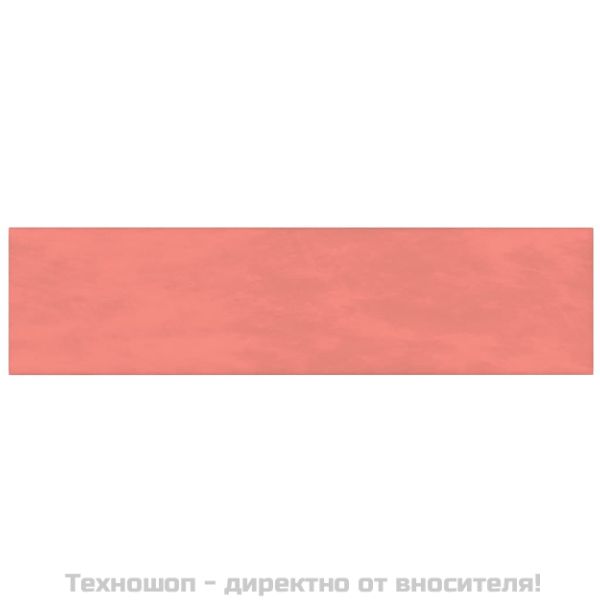 Стенни панели, 12 бр, розови, 60x15 см, кадифе, 1,08 м²