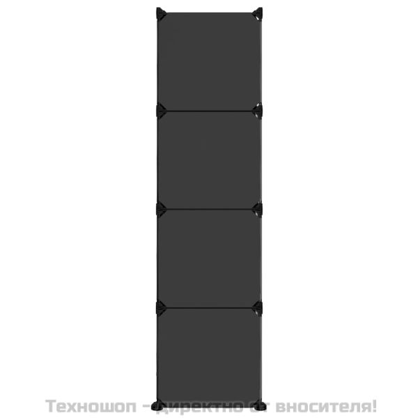 Органайзер за кубчета за съхранение с 12 кубчета и вратички