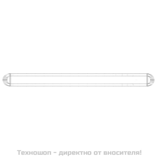 Габион повдигната леха, поцинковано желязо, 610x50x50 cм