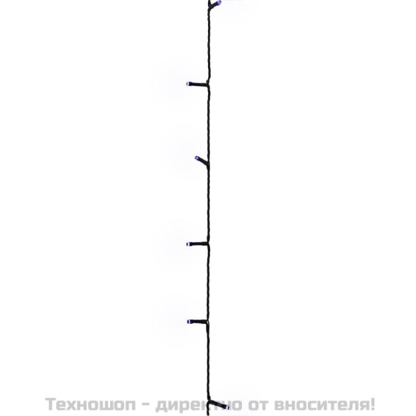 LED стринг с 300 LED синьо 30 м PVC
