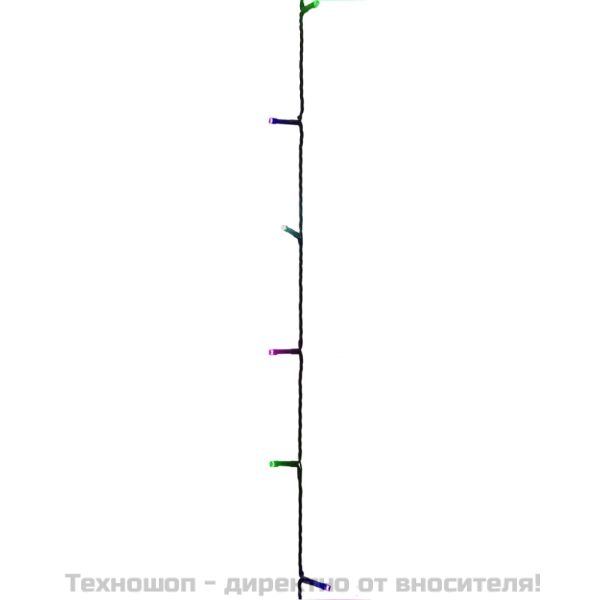 LED стринг с 2000 LED пастелен многоцветен 200 м PVC