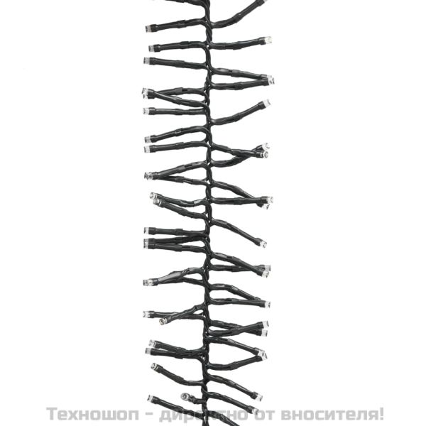 LED клъстърен стринг с 1000 LED пастелен многоцветен 11 м PVC