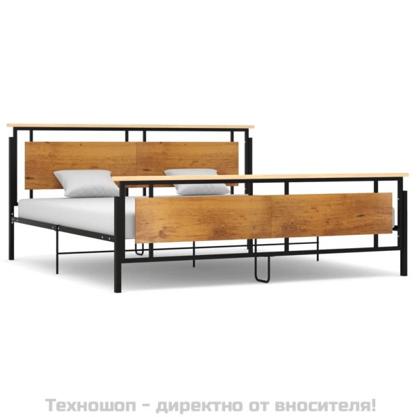 Рамка за легло, метал, 200x200 cм