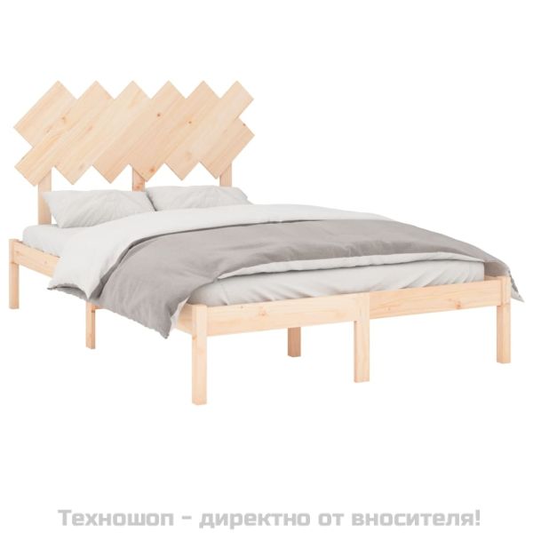 рамка за легло 120x190 см Small Double дърво масив