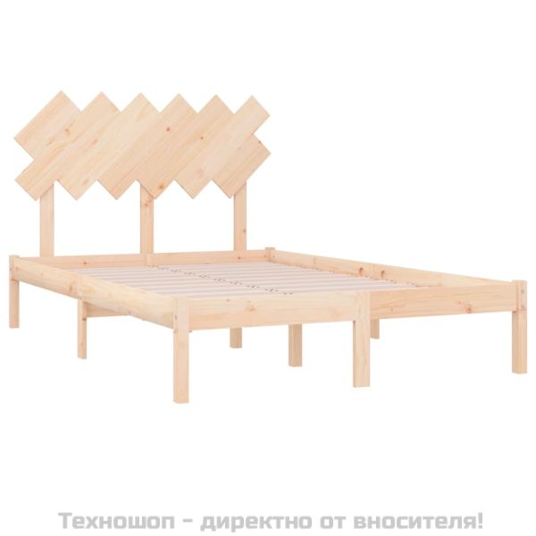 рамка за легло 120x190 см Small Double дърво масив