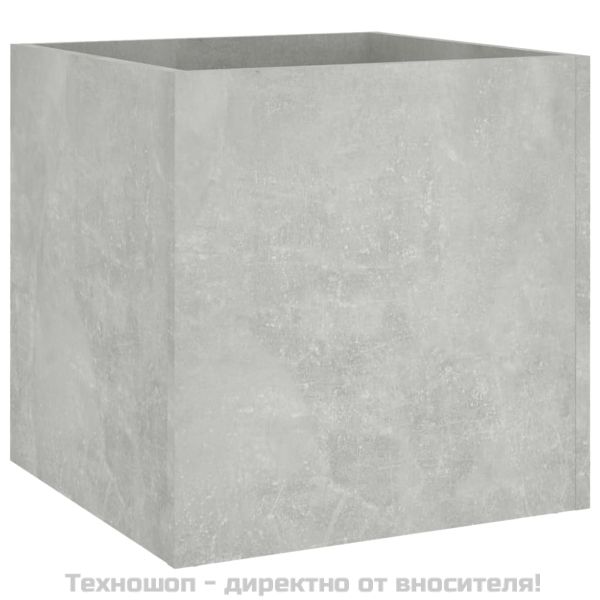 Комплект мебели за антре, бетонно сиви, инженерно дърво