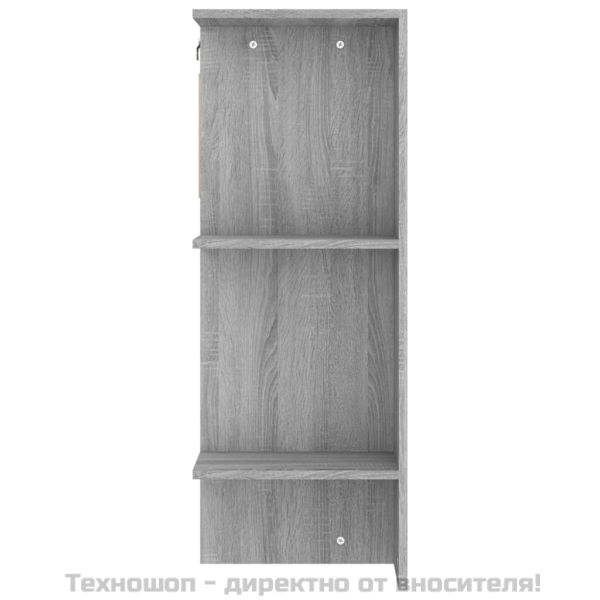 Шкафове за антре, 2 бр, сив сонома, инженерно дърво