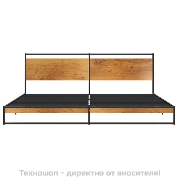 Рамка за легло, метал, 200x200 cм