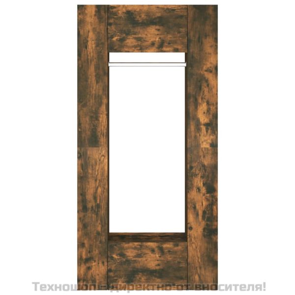 Шкафове за антре, 2 бр, опушен дъб, инженерно дърво